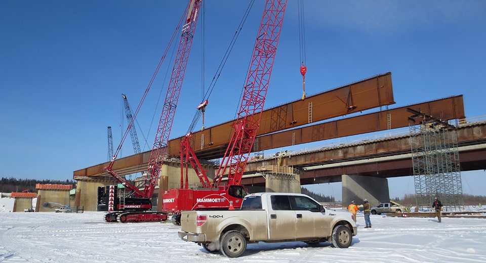 In 2014, we won the Minister’s Award of Excellence for Construction Innovation for its contribution to Grant MacEwan Bridge in Fort McMurray, Alberta.